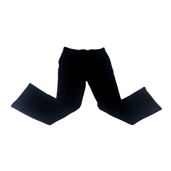 Simply Vera Vera Wang Womens Black Bootcut Stretch Pants Size L Career Trousers - Picture 2 of 9